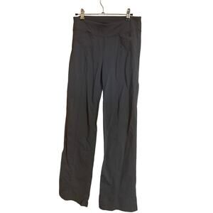 Athleta Gray Bootcut Women's Small Front/Back Pocket Legging